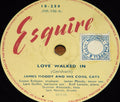 James Moody & His Cool Cats : Love Walked In / Good Deal (Shellac, 10")