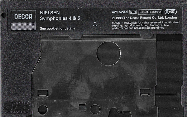 Carl Nielsen ,  San Francisco Symphony ,  Herbert Blomstedt : Symphonies 4 & 5 (DCC)