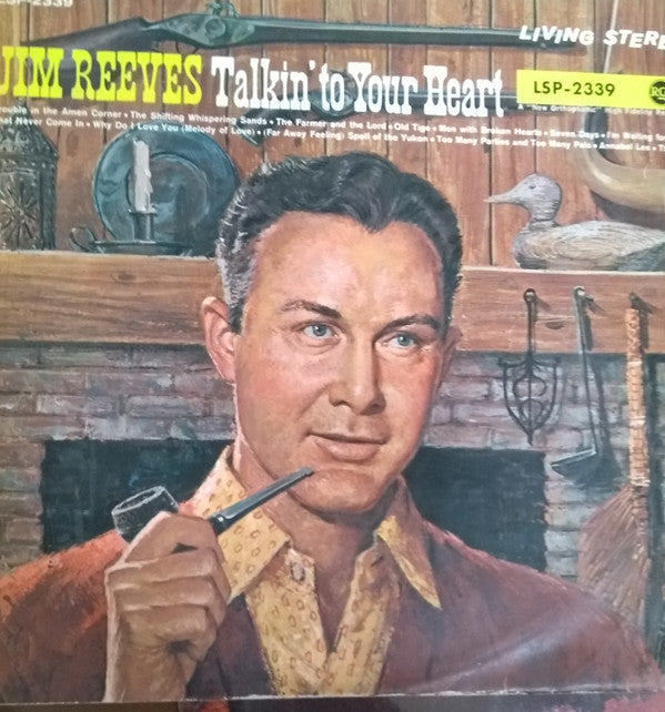 Jim Reeves : Talkin' To Your Heart (LP, Album, RE)