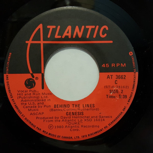 Genesis : Misunderstanding (7")