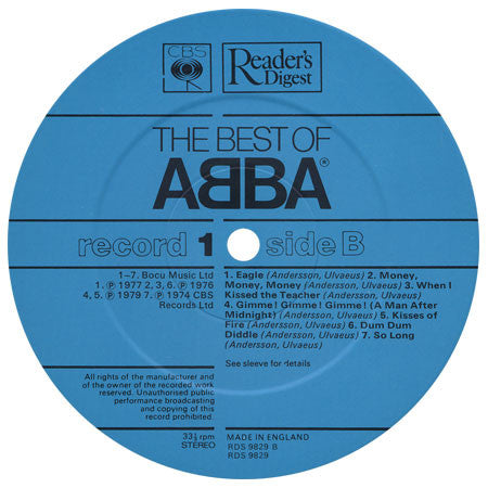 ABBA : The Best Of ABBA (5xLP, Comp + Box)