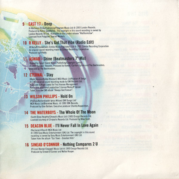 Various : The Greatest Hits Of The 90's – Part One 1990 To 1994 (3xCD, Comp)