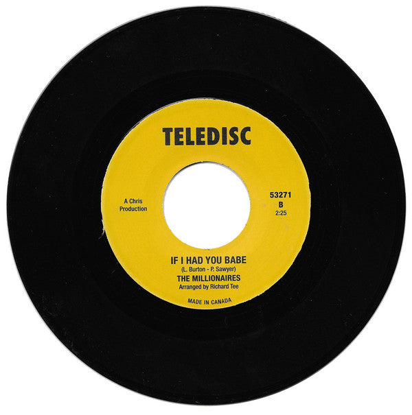 The Millionaires (28) : Never For Me (7", RE)