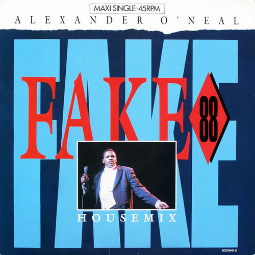 Alexander O'Neal : Fake 88 (House Mix) (12", Maxi)