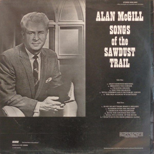 Alan McGill : Songs Of The Sawdust Trail (LP)