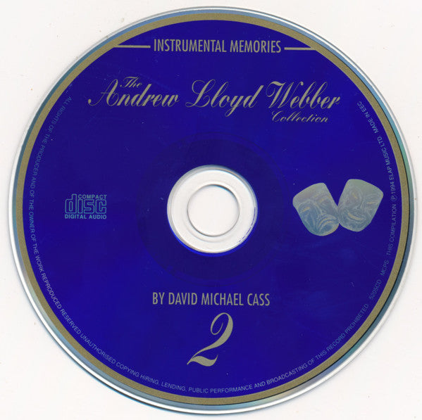 David Michael Cass : The Andrew Lloyd Webber Collection 2 (CD, Album)