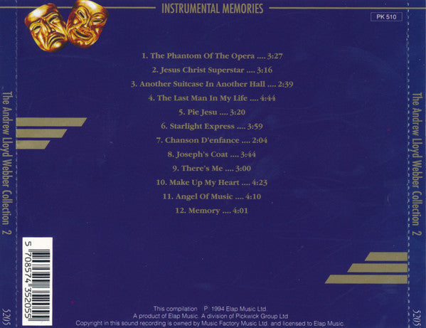 David Michael Cass : The Andrew Lloyd Webber Collection 2 (CD, Album)