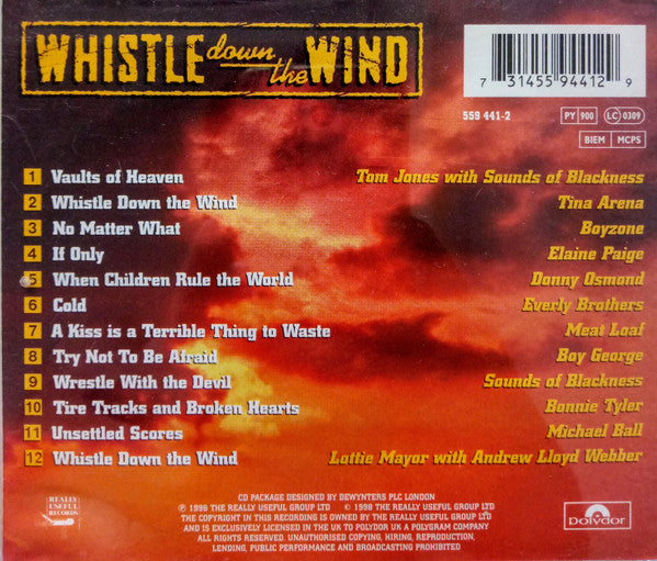 Various : Songs From Whistle Down The Wind (CD, RE)