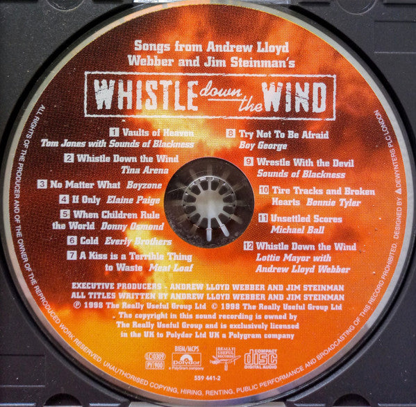 Various : Songs From Whistle Down The Wind (CD, RE)