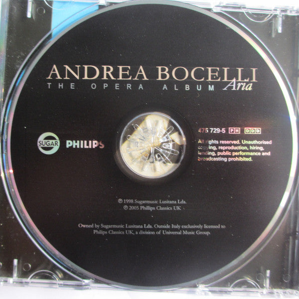 Andrea Bocelli : Aria - The Opera Album (CD, Album, RE)