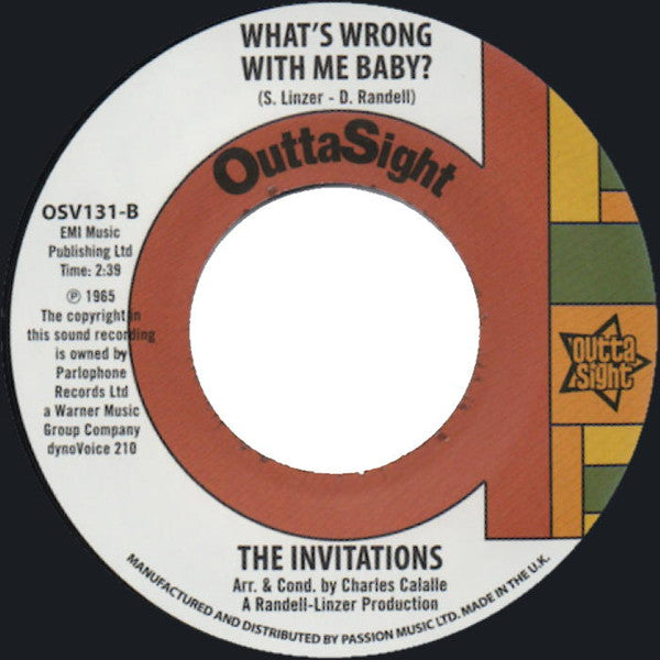 The Invitations : Skiing In The Snow (7", Single)