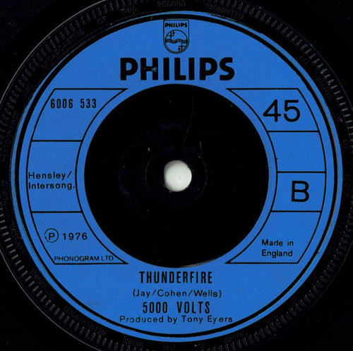 5000 Volts : Doctor Kiss - Kiss (7", Single, Blu)