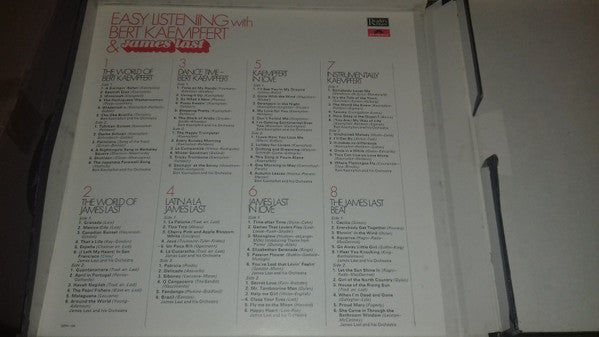 Bert Kaempfert & James Last : Easy Listening With Bert Kaempfert & James Last (9xLP, Comp + Box)
