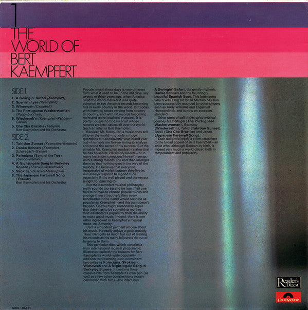 Bert Kaempfert & James Last : Easy Listening With Bert Kaempfert & James Last (9xLP, Comp + Box)