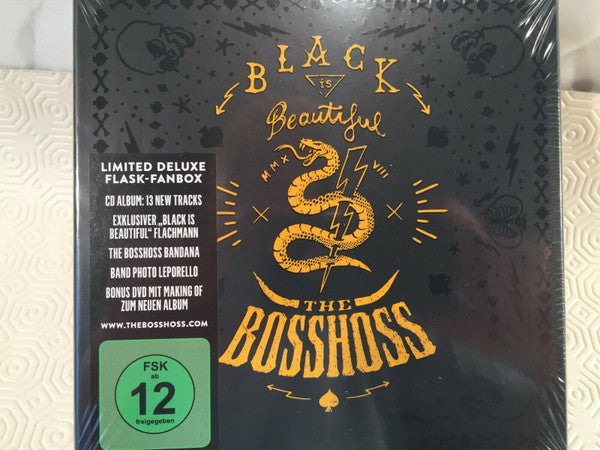 The BossHoss : Black Is Beautiful  (CD, Album + DVD + Dlx, Ltd, Fla)
