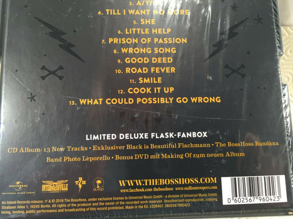 The BossHoss : Black Is Beautiful  (CD, Album + DVD + Dlx, Ltd, Fla)