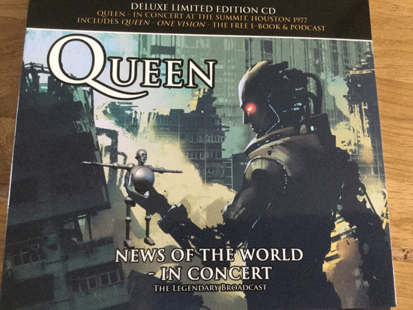 Queen : News of the World In Concert - The Legendary Broadcast (CD, Ltd, Unofficial, Dig)