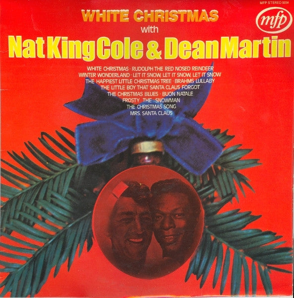 Nat King Cole & Dean Martin : White Christmas With Nat King Cole & Dean Martin (LP, Comp)