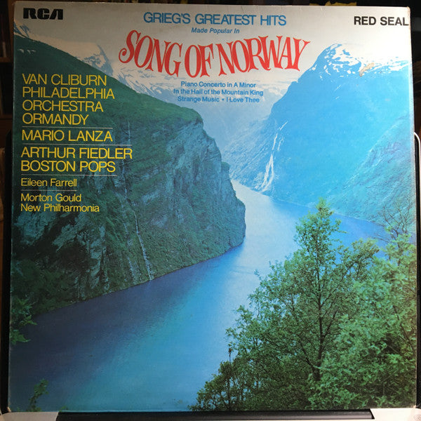 Edvard Grieg, Various : Grieg's Greatest Hits Made Popular in Songs of Norway (LP, Comp)