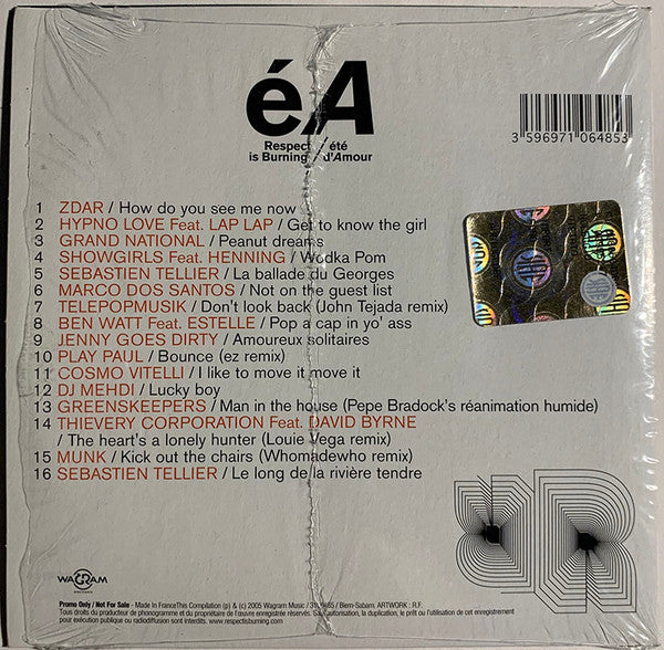 Various : éA - Respect Is Burning / Eté d'Amour (CD, Comp, Promo)