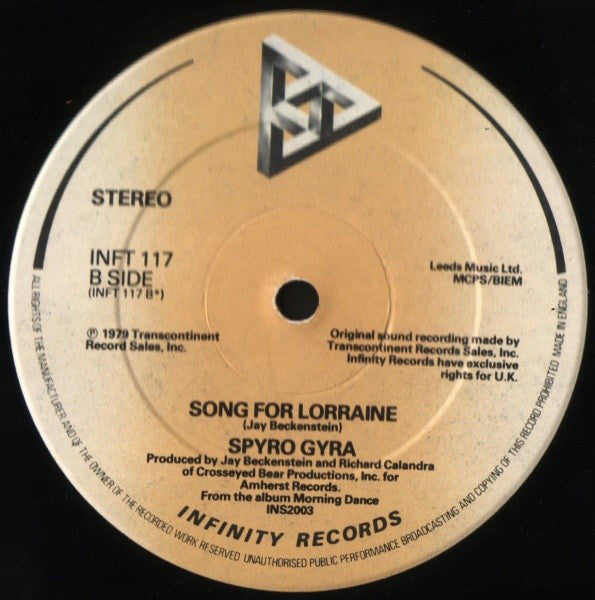 Spyro Gyra : Shaker Song (12", Ltd)