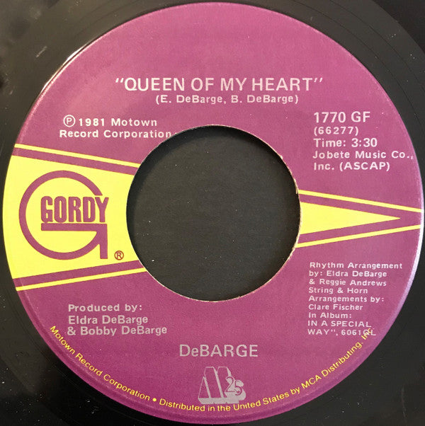 DeBarge : Rhythm Of The Night (7", M/Print)