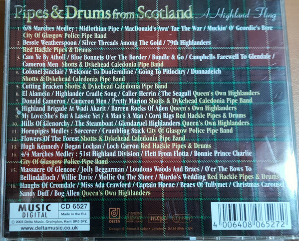 Various : Pipes & Drums From Scotland (CD, Comp)