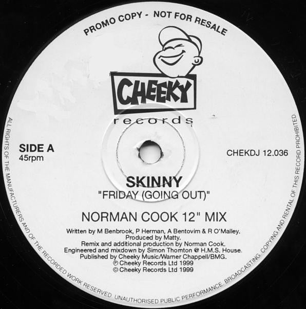 Skinny : Friday (Going Out) (2x12", Promo)