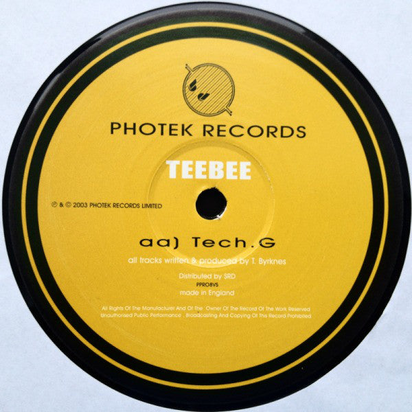 Teebee : Life -Continue / Tech.G (12")