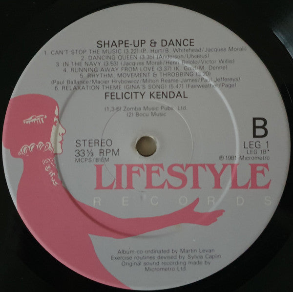 Felicity Kendal : Shape Up And Dance With Felicity Kendal (LP)