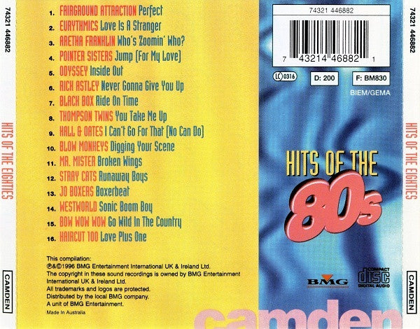 Various : Hits Of The 80s (CD, Comp)