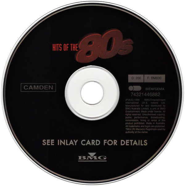 Various : Hits Of The 80s (CD, Comp)