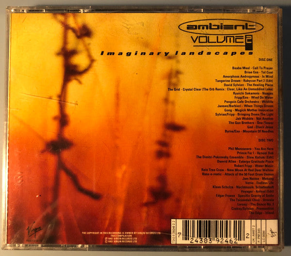 Various : A Brief History Of Ambient Volume 2: Imaginary Landscapes (2xCD, Comp, P/Mixed, RE)