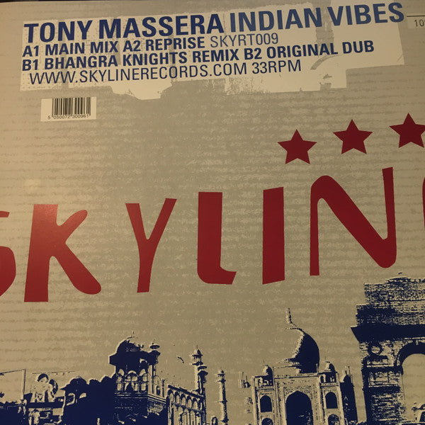 Tony Massera : Indian Vibes (12")