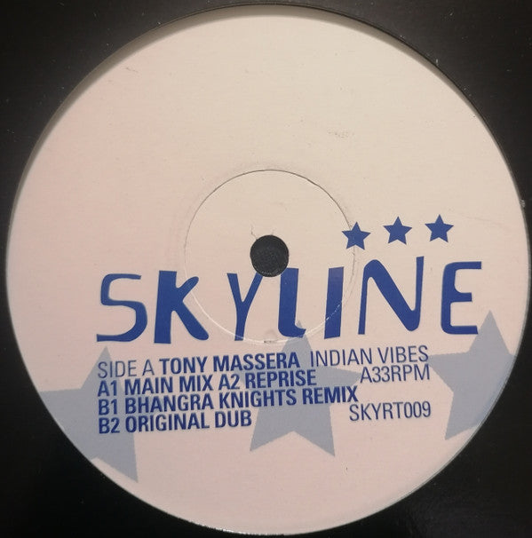Tony Massera : Indian Vibes (12")