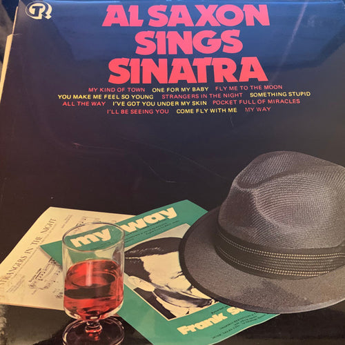 Al Saxon : Sings Sinatra (LP, Album)