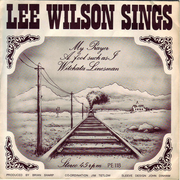 Lee Wilson (7) : Lee Wilson Sings (7", Single)
