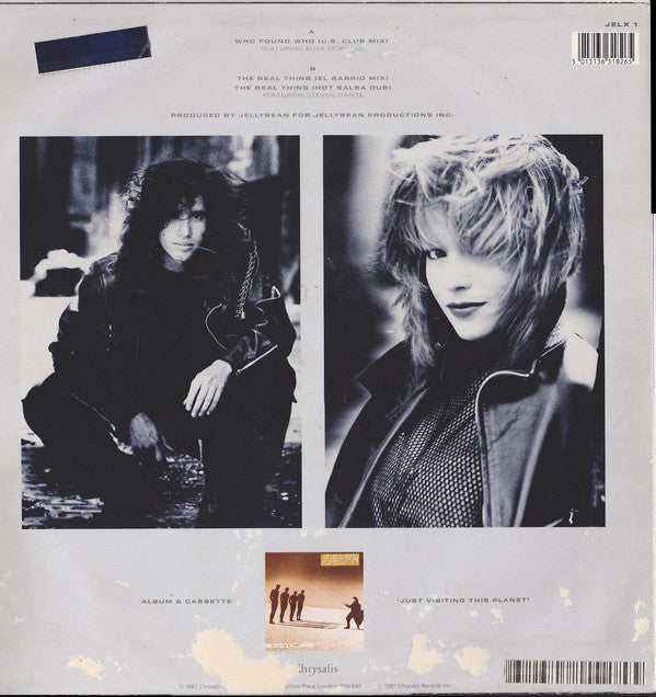 John "Jellybean" Benitez Featuring Elisa Fiorillo : Who Found Who (12", Single)