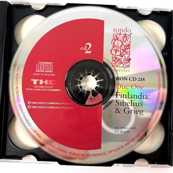 Jean Sibelius : Finlandia: The Music of Sibelius & Grieg (2xCD)