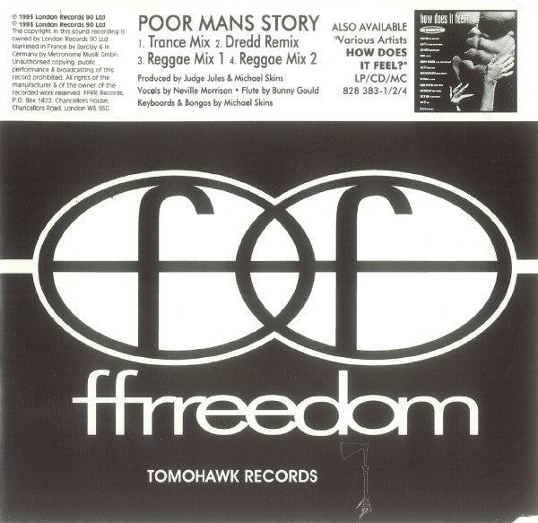 Dattman : Poor Mans Story (CD, Single)