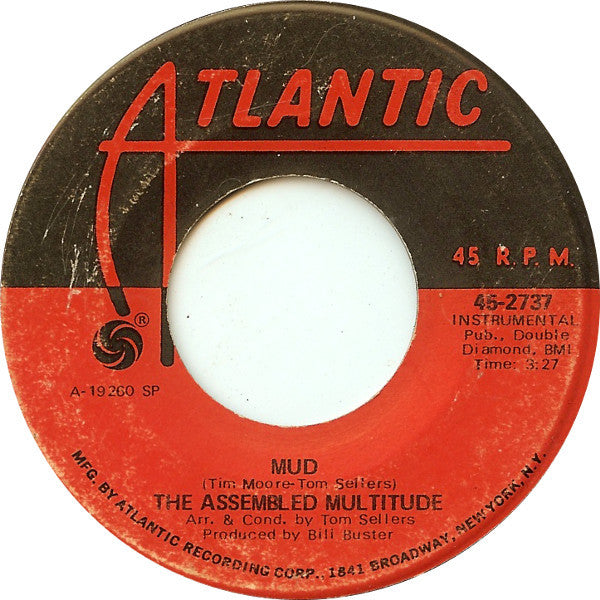 The Assembled Multitude : Overture From Tommy (A Rock Opera) / Mud (7", Single, SP )