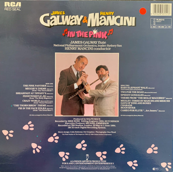 James Galway & Henry Mancini : In The Pink (LP, Album)