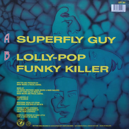 S'Express : Superfly Guy (12", Single, Gre)