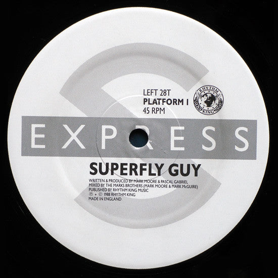 S'Express : Superfly Guy (12", Single, Gre)
