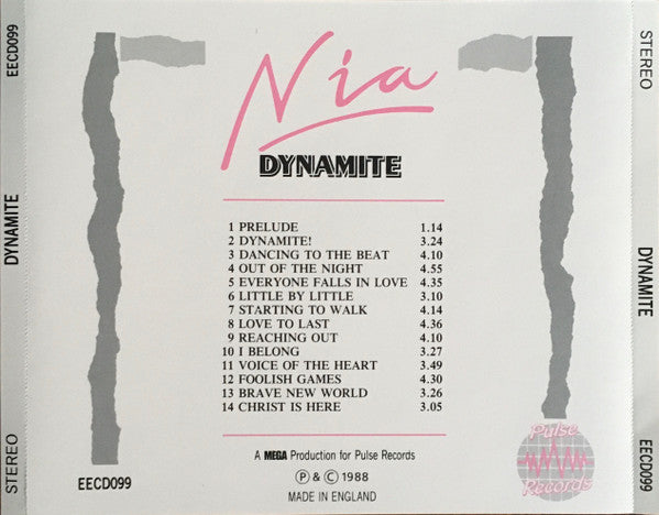 Nia (15) : Dynamite (CD, Album)