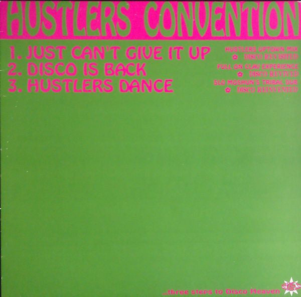 Hustlers Convention : Just Can't Give It Up (12")