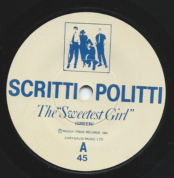 Scritti Politti : The "Sweetest Girl" (7", Single, Gol)