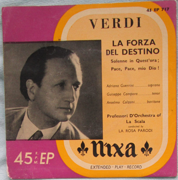 Professori d'Orchestra Del Teatro Alla Scala : La Forza Del Destino (7", EP)