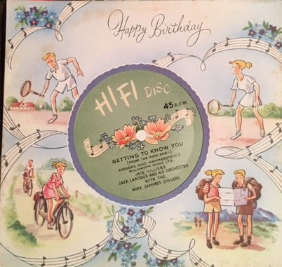 Iris Villiers, Jack Laroque And His Orchestra With Mike Sammes Singers : Getting To Know You (Flexi, 7", S/Sided, Card, Pic)