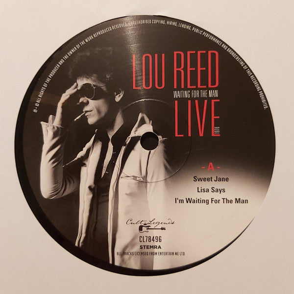 Lou Reed : Waiting For The Man (Live 1976) (LP, Album, Unofficial, 180)
